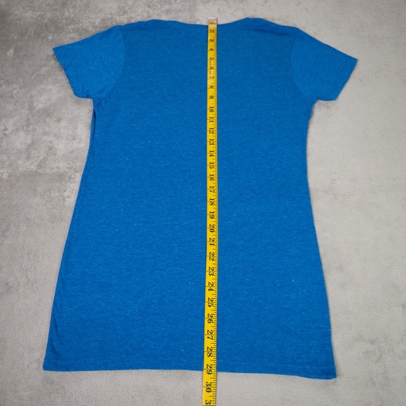 Forever Trump 2024 Flag Tee Women’s Large Blue Patriotic Graphic T-Shirt Tultex - Picture 12 of 12